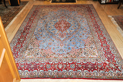 Seidenteppich aus Isfahan